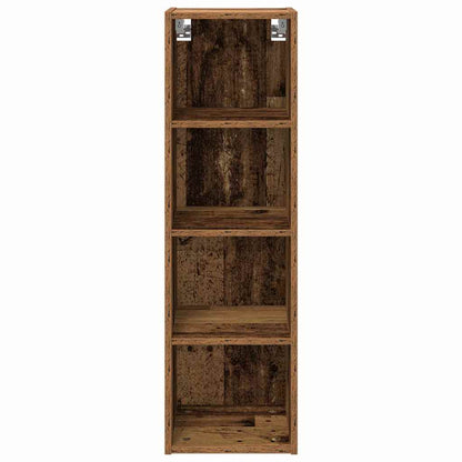 vidaXL Hängeschrank Altholz 30 x 29,5 x 100 cm Holzwerkstoff