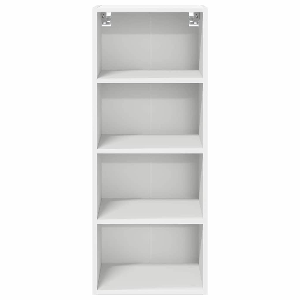 vidaXL Hängeschrank mit Speicher Weiß 40 x 29,5 x 100 cm Holzwerkstoff