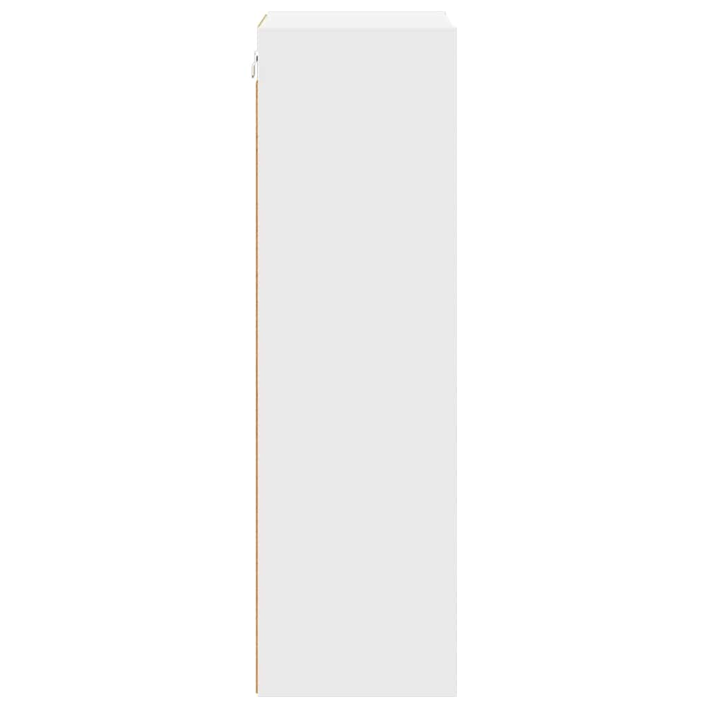 vidaXL Hängeschrank mit Speicher Weiß 40 x 29,5 x 100 cm Holzwerkstoff