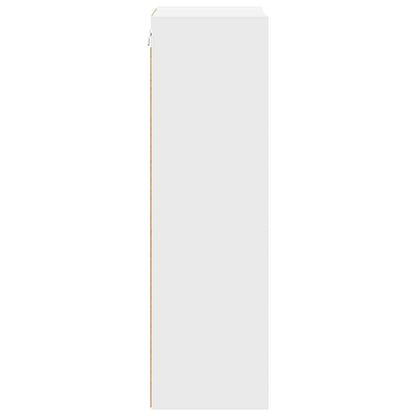 vidaXL Hängeschrank mit Speicher Weiß 40 x 29,5 x 100 cm Holzwerkstoff