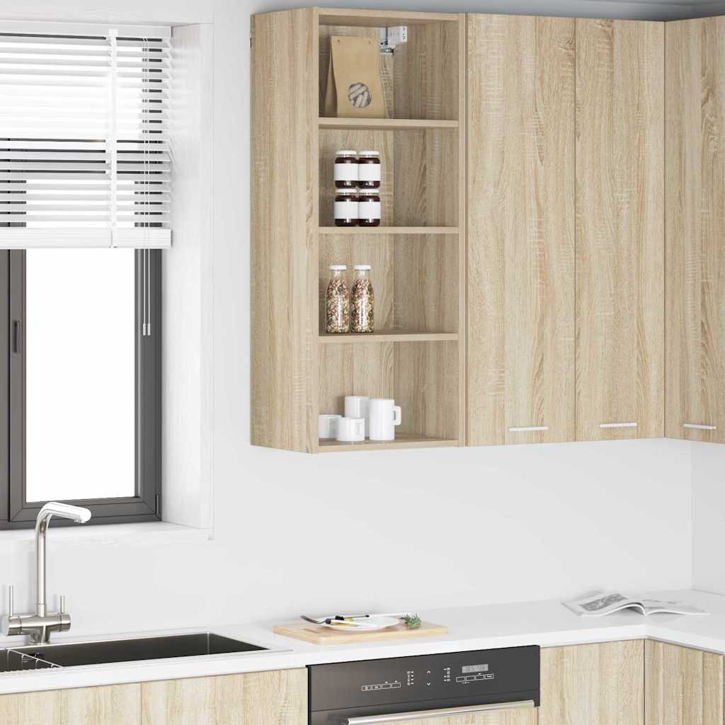 vidaXL Hängeschrank Sonoma-Eiche 40 x 29,5 x 100 cm Holzwerkstoff