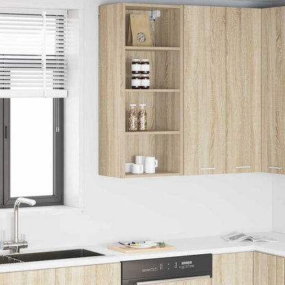 vidaXL Hängeschrank Sonoma-Eiche 40 x 29,5 x 100 cm Holzwerkstoff