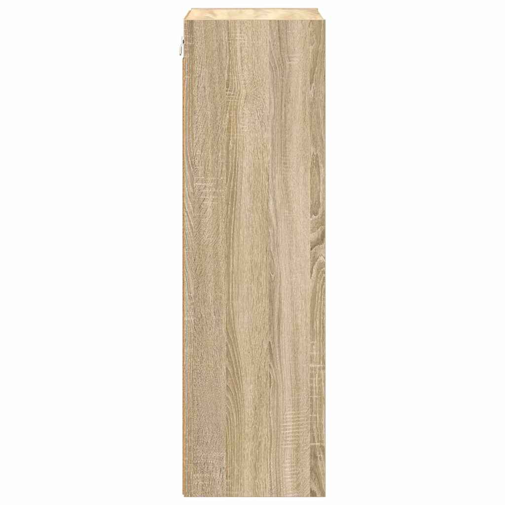 vidaXL Hängeschrank Sonoma-Eiche 40 x 29,5 x 100 cm Holzwerkstoff