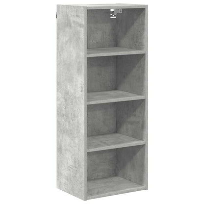 vidaXL Hängeschrank Beton Grau 40 x 29,5 x 100 cm Holzwerkstoff