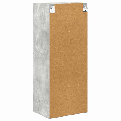 vidaXL Hängeschrank Beton Grau 40 x 29,5 x 100 cm Holzwerkstoff