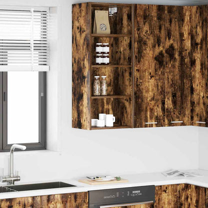 vidaXL Hängeschrank Geräucherte Eiche 40 x 29,5 x 100 cm Holzwerkstoff