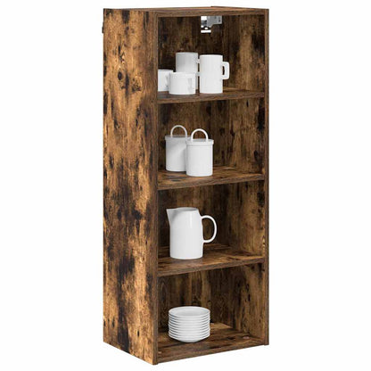 vidaXL Hängeschrank Geräucherte Eiche 40 x 29,5 x 100 cm Holzwerkstoff