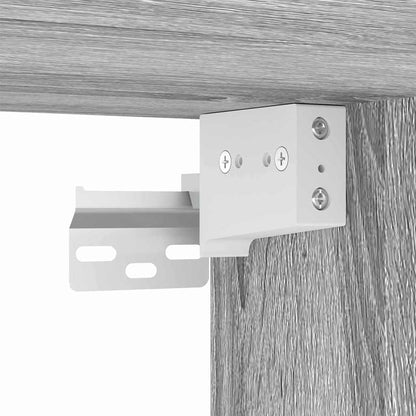 Hängeschrank Graues Sonoma 40 x 29,5 x 100 cm Holzwerkstoff