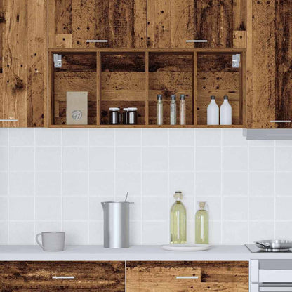 vidaXL Hängeschrank Altholz 40 x 29,5 x 100 cm Holzwerkstoff