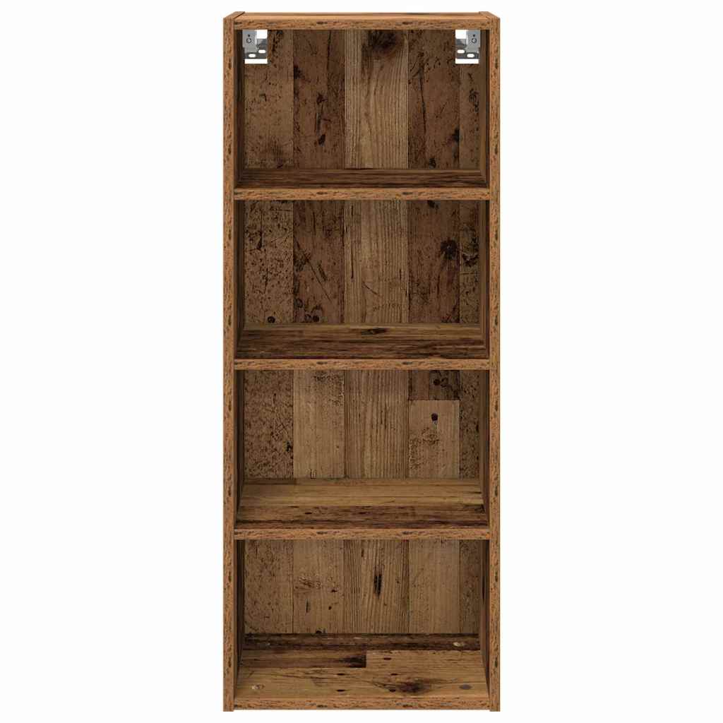 vidaXL Hängeschrank Altholz 40 x 29,5 x 100 cm Holzwerkstoff