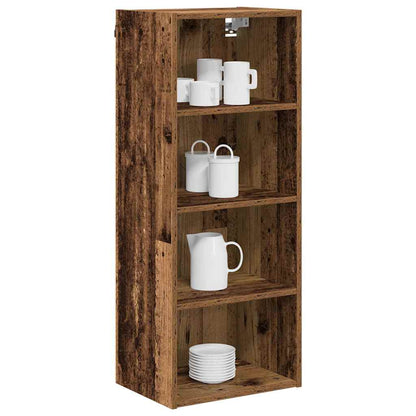 vidaXL Hängeschrank Altholz 40 x 29,5 x 100 cm Holzwerkstoff