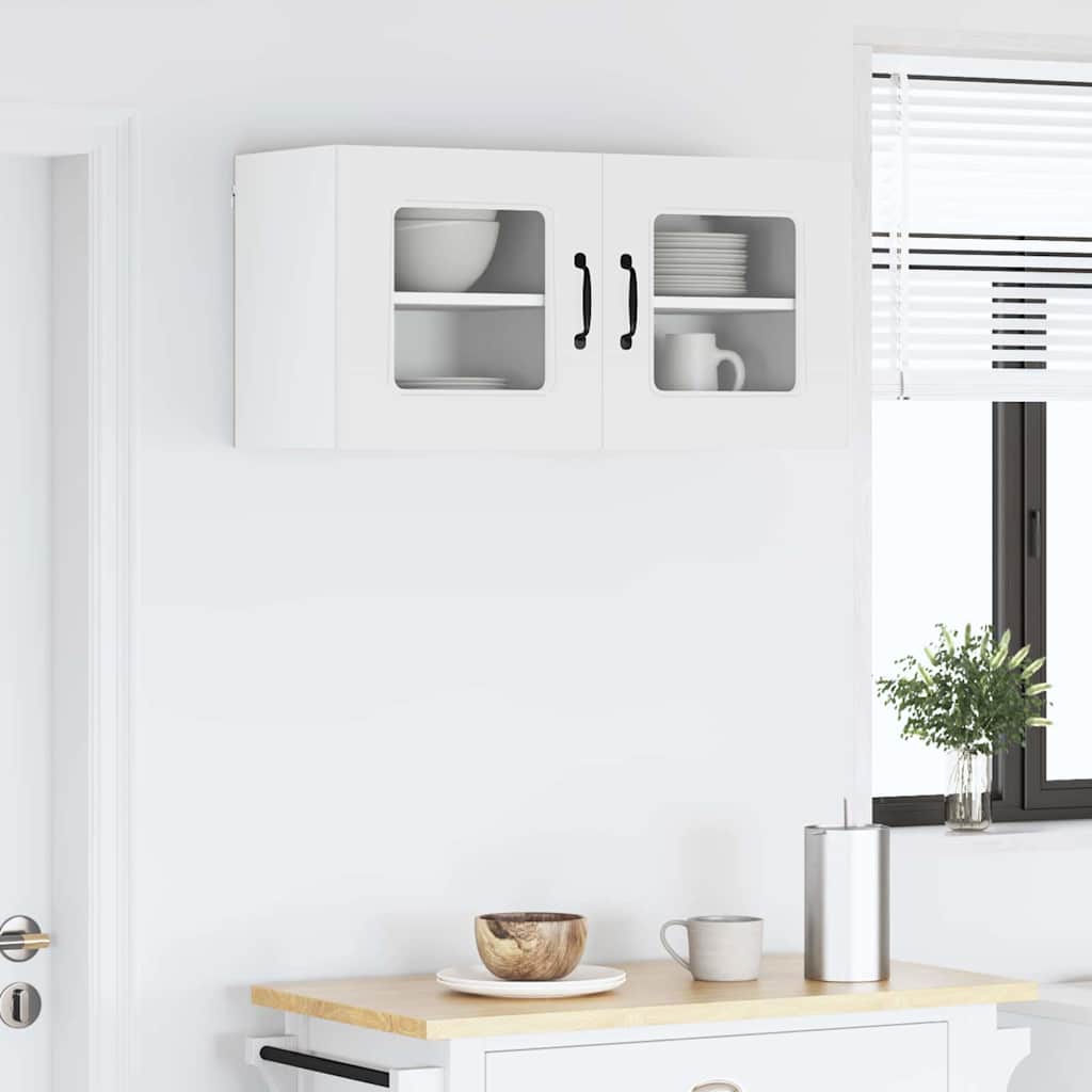 vidaXL Küchenschrank Kalmar 2 pcs Weiß 40 x 31 x 40 cm Holzwerkstoff