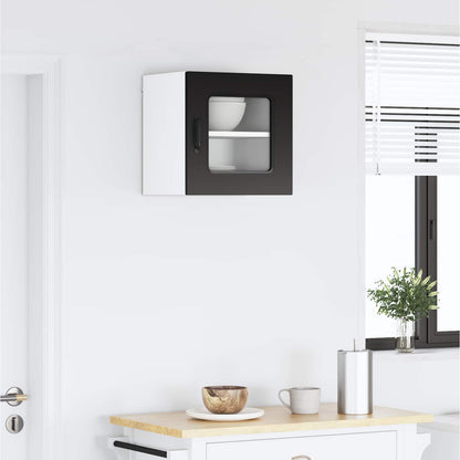vidaXL Küchenschrank Kalmar Schwarz 40 x 31 x 40 cm Holzwerkstoff