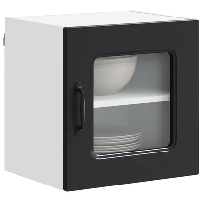 vidaXL Küchenschrank Kalmar Schwarz 40 x 31 x 40 cm Holzwerkstoff