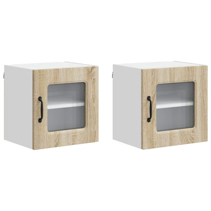 Küchenschrank Kalmar 2 pcs Sonoma-Eiche 40 x 31 x 40 cm