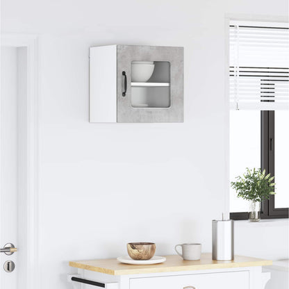 vidaXL Küchenschrank Kalmar Beton Grau 40 x 31 x 40 cm Holzwerkstoff