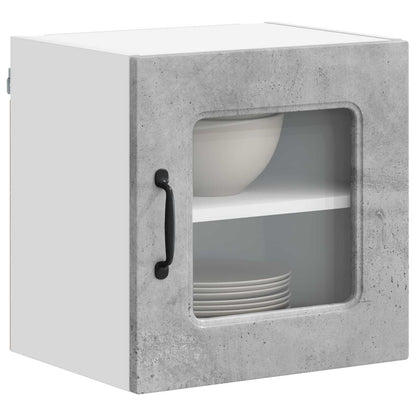 vidaXL Küchenschrank Kalmar Beton Grau 40 x 31 x 40 cm Holzwerkstoff