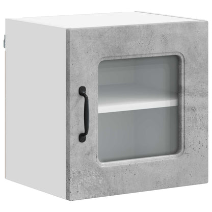 Küchenschrank Kalmar 2 pcs Beton Grau 40 x 31 x 40 cm