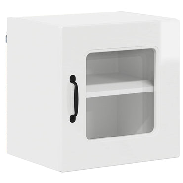 vidaXL Küchenschrank Kalmar Hochglanz Weiß 40 x 31 x 40 cm