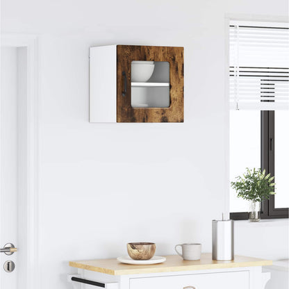 vidaXL Küchenschrank Kalmar Geräucherte Eiche 40 x 31 x 40 cm
