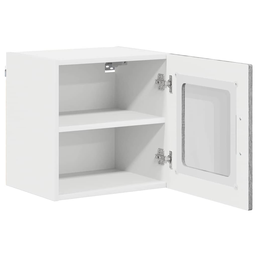 vidaXL Küchenschrank mit Speicher Kalmar Graues Sonoma 40 x 31 x 40 cm