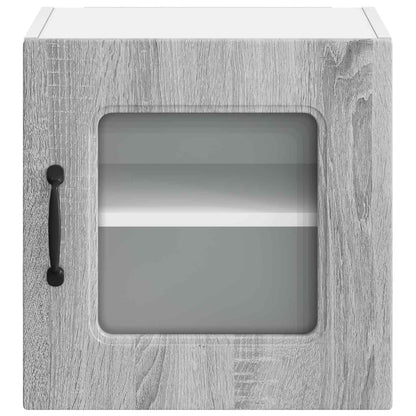 vidaXL Küchenschrank mit Speicher Kalmar Graues Sonoma 40 x 31 x 40 cm