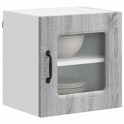 vidaXL Küchenschrank mit Speicher Kalmar Graues Sonoma 40 x 31 x 40 cm