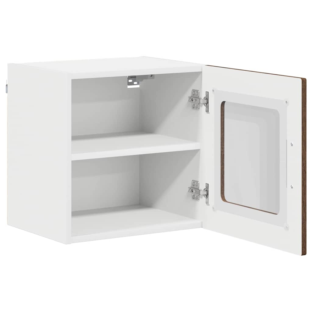 vidaXL Küchenschrank Kalmar 2 pcs Braun Eichen-Optik 40 x 31 x 40 cm