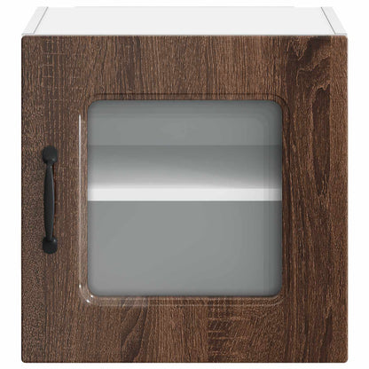 vidaXL Küchenschrank Kalmar 2 pcs Braun Eichen-Optik 40 x 31 x 40 cm