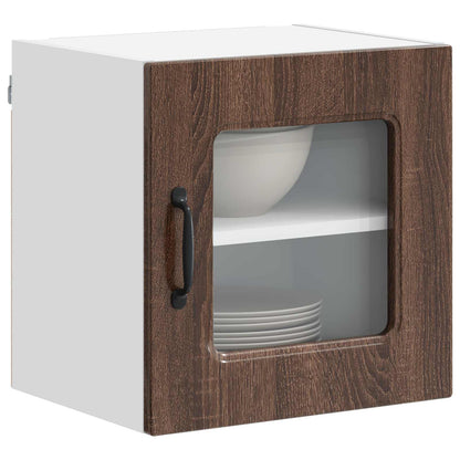 vidaXL Küchenschrank Kalmar 2 pcs Braun Eichen-Optik 40 x 31 x 40 cm