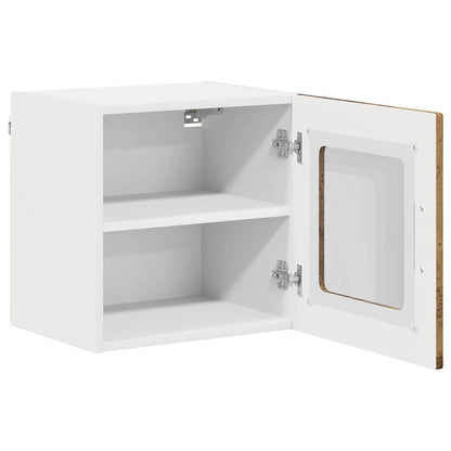 vidaXL Küchenschrank mit Speicher Kalmar 2 pcs Altholz 40 x 31 x 40 cm