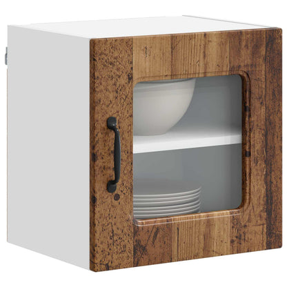vidaXL Küchenschrank mit Speicher Kalmar 2 pcs Altholz 40 x 31 x 40 cm