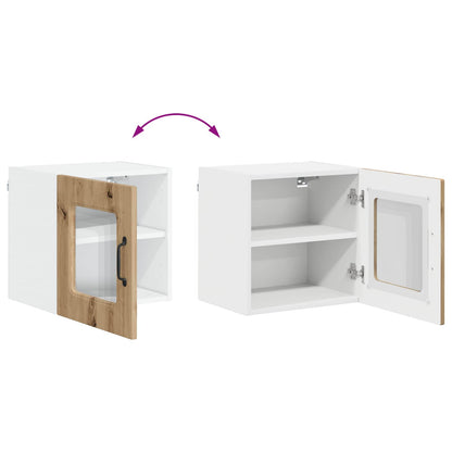 vidaXL Küchenschrank mit Speicher Kalmar Artisan-Eiche 40 x 31 x 40 cm