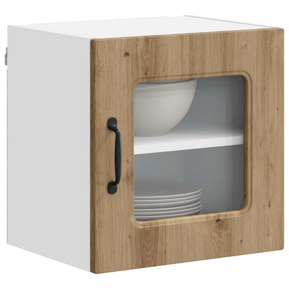 vidaXL Küchenschrank Kalmar 2 pcs Artisan-Eiche 40 x 31 x 40 cm