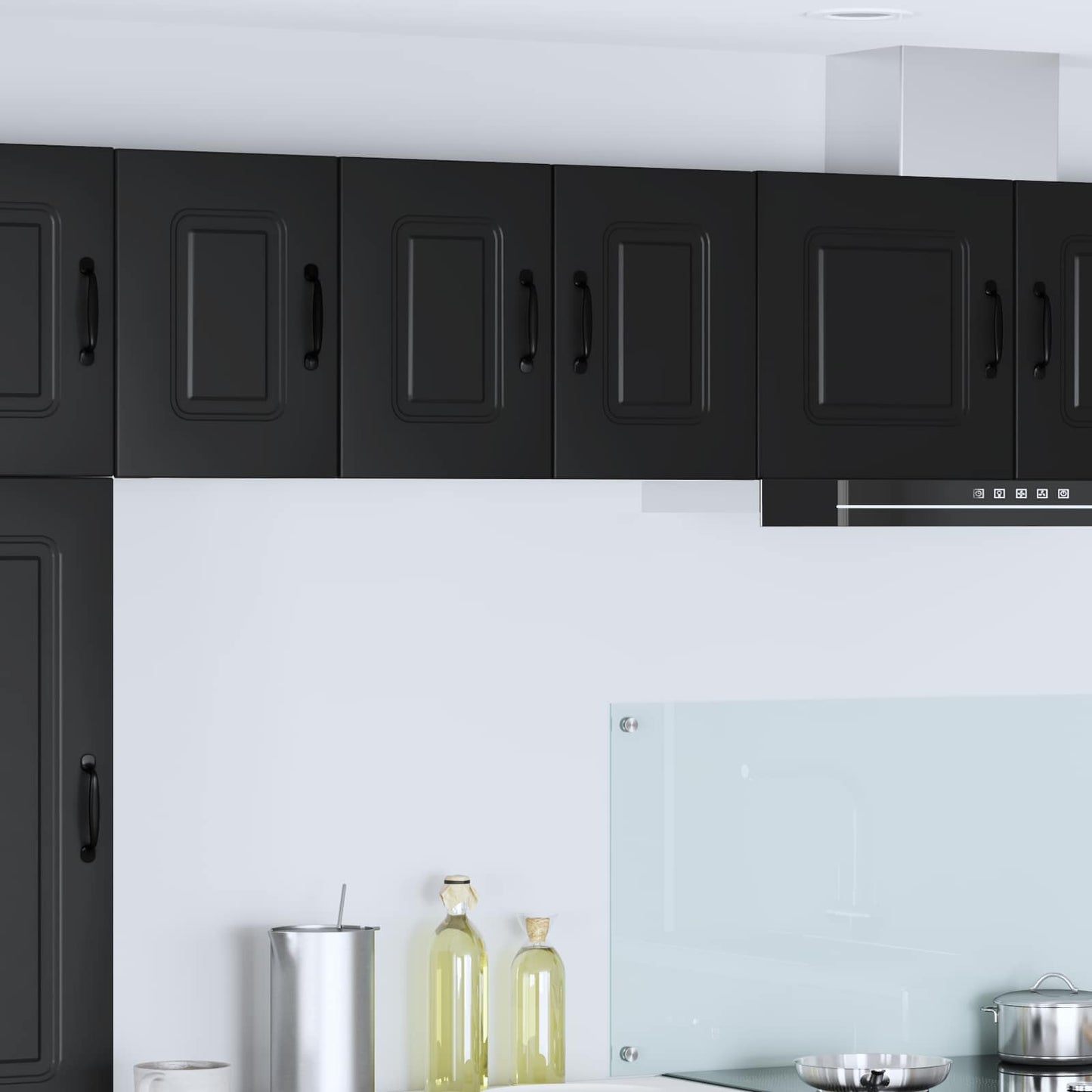vidaXL Küchenschrank Kalmar Schwarz 30 x 31 x 40 cm Holzwerkstoff