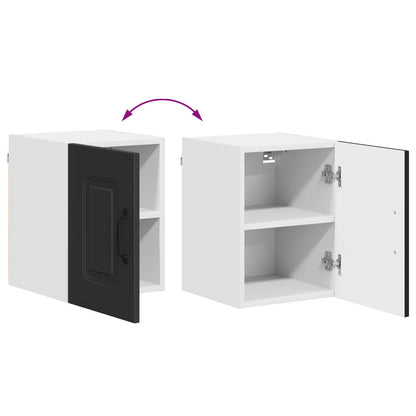vidaXL Küchenschrank Kalmar Schwarz 30 x 31 x 40 cm Holzwerkstoff