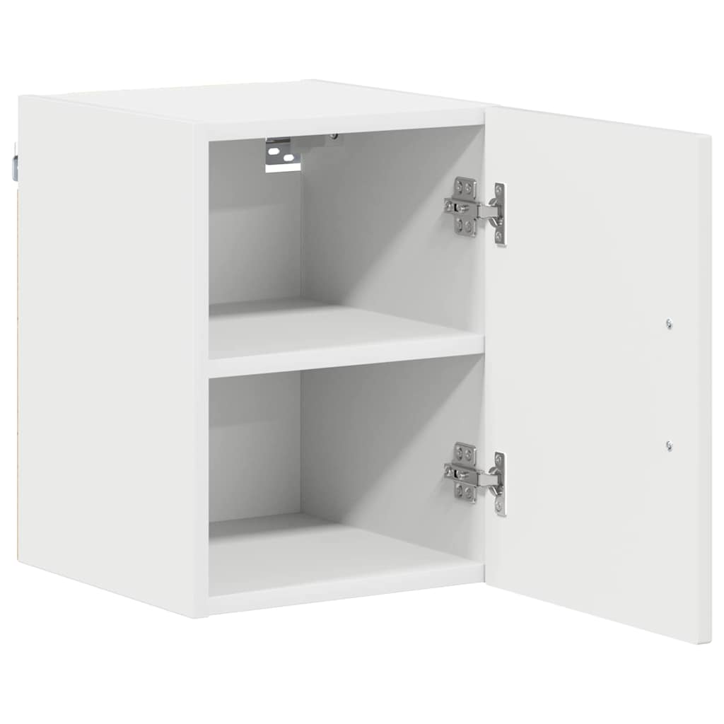 vidaXL Küchenschrank Kalmar Hochglanz Weiß 30 x 31 x 40 cm