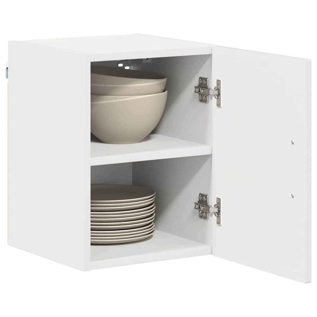vidaXL Küchenschrank Kalmar Hochglanz Weiß 30 x 31 x 40 cm