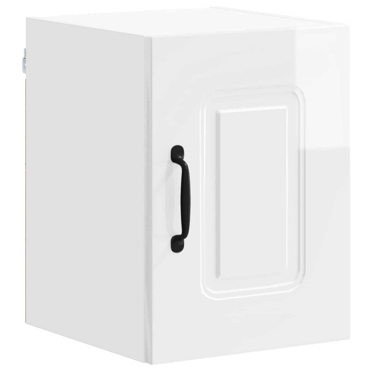 vidaXL Küchenschrank Kalmar 2 pcs Hochglanz Weiß 30 x 31 x 40 cm