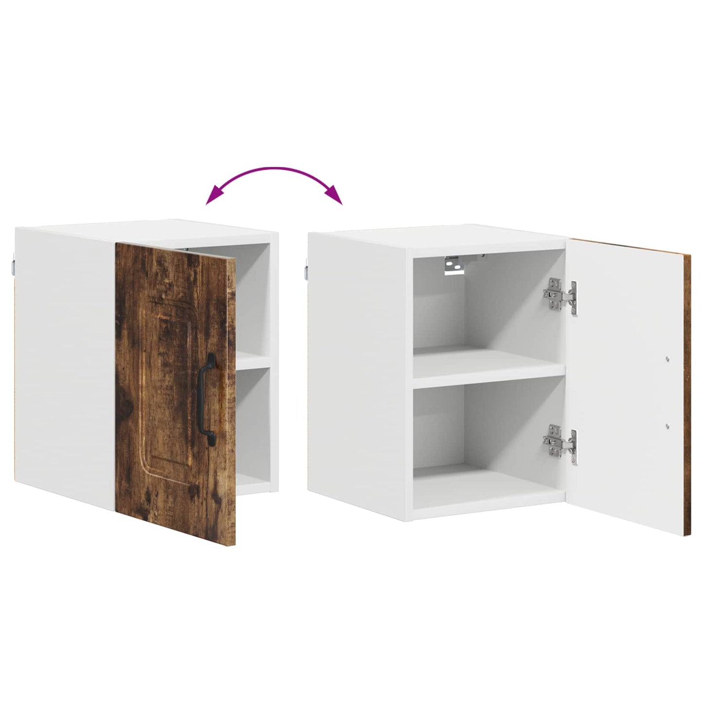 vidaXL Küchenschrank Kalmar Geräucherte Eiche 30 x 31 x 40 cm