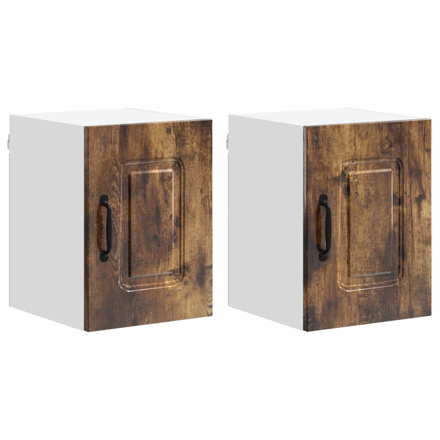 vidaXL Küchenschrank Kalmar 2 pcs Geräucherte Eiche 30 x 31 x 40 cm