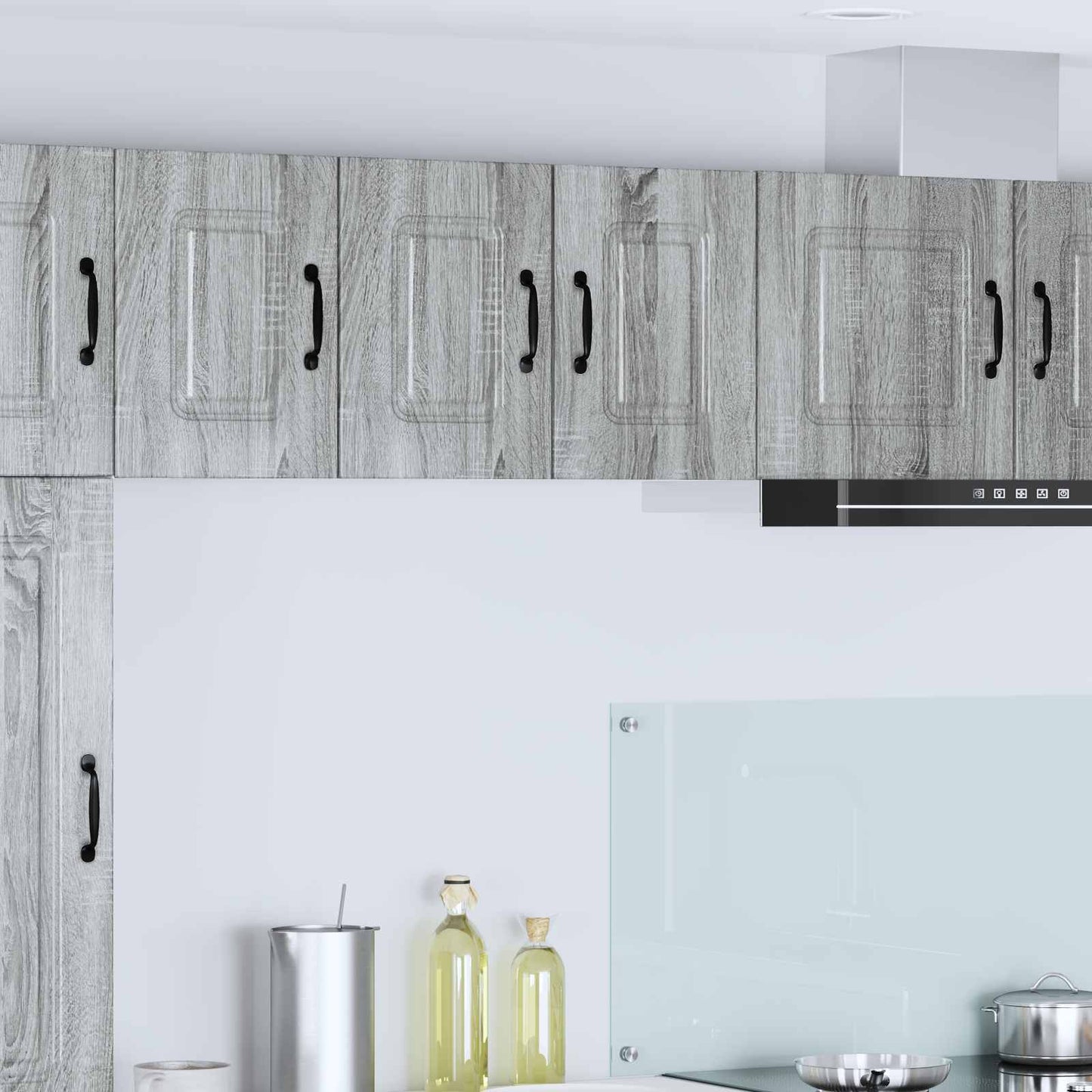 vidaXL Küchenschrank Kalmar 2 pcs Graues Sonoma 30 x 31 x 40 cm
