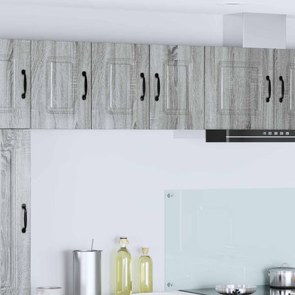 vidaXL Küchenschrank Kalmar 2 pcs Graues Sonoma 30 x 31 x 40 cm