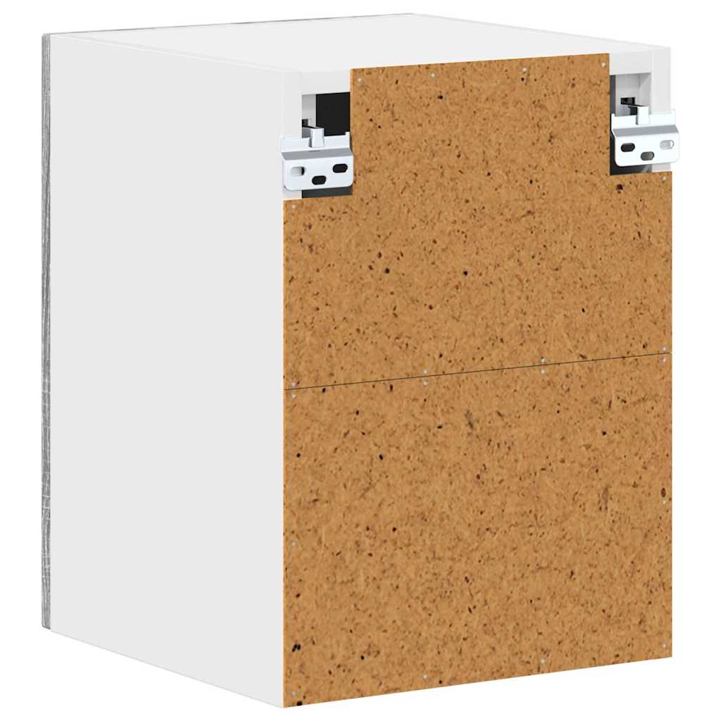 vidaXL Küchenschrank Kalmar 2 pcs Graues Sonoma 30 x 31 x 40 cm