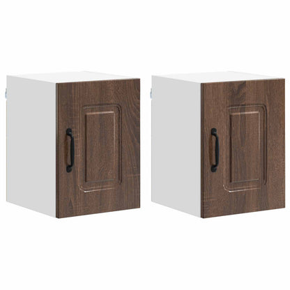 Küchenschrank Kalmar 2 pcs Braun Eichen-Optik 30 x 31 x 40 cm