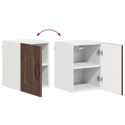 vidaXL Küchenschrank Kalmar 2 pcs Braun Eichen-Optik 30 x 31 x 40 cm