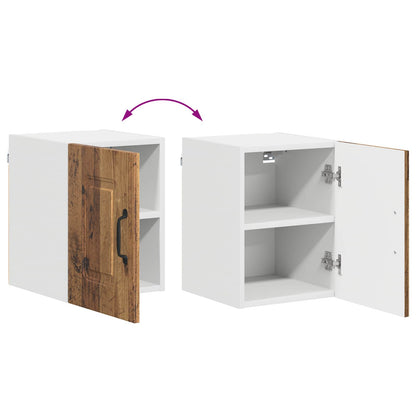 vidaXL Küchenschrank mit Speicher Kalmar 2 pcs Altholz 30 x 31 x 40 cm