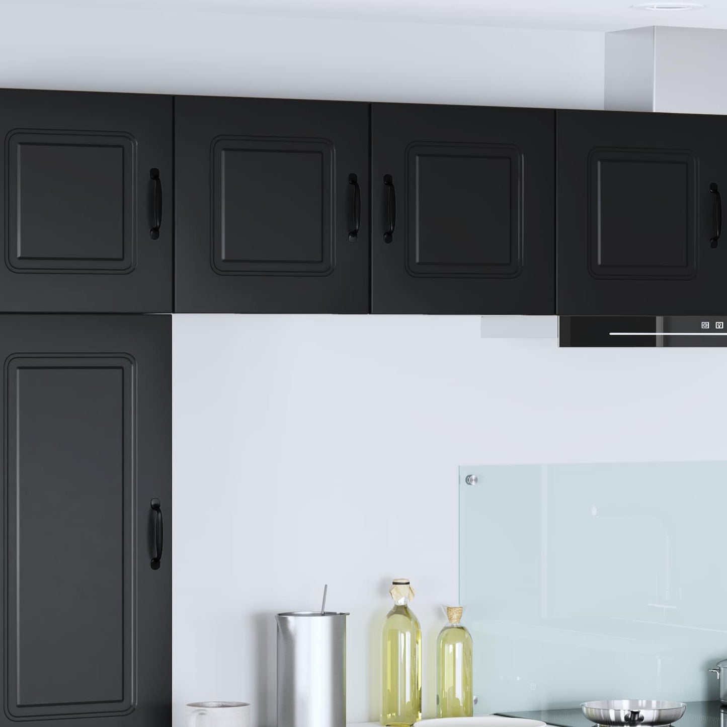 vidaXL Küchenschrank Kalmar Schwarz 40 x 31 x 40 cm Holzwerkstoff