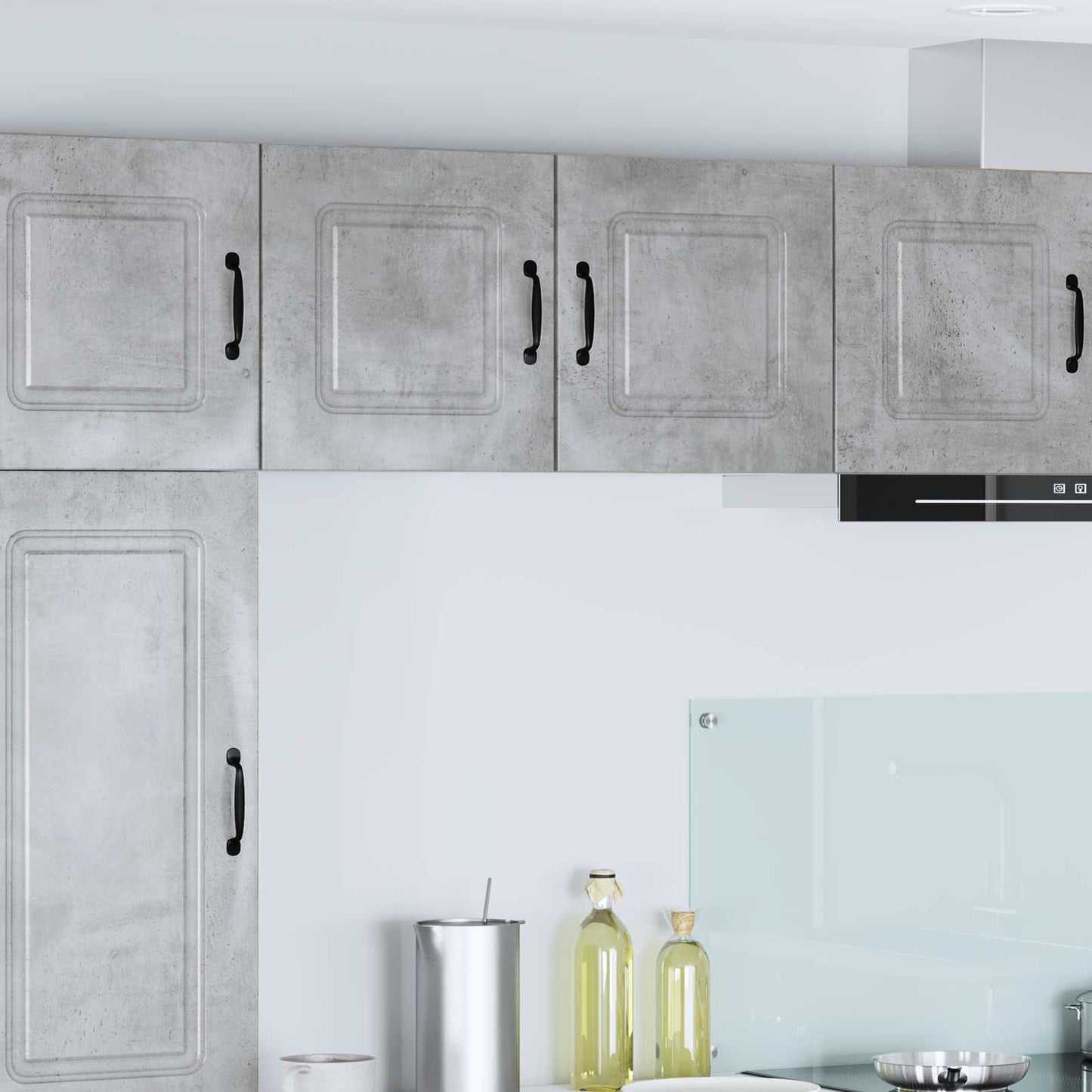 vidaXL Küchenschrank Kalmar Beton Grau 40 x 31 x 40 cm Holzwerkstoff