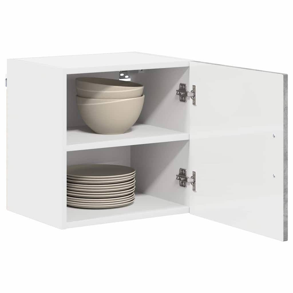 vidaXL Küchenschrank Kalmar Beton Grau 40 x 31 x 40 cm Holzwerkstoff